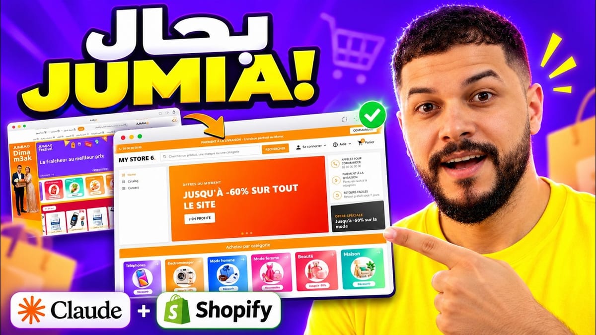 Asked Claude for a Jumia-style Shopify theme, finished by hand