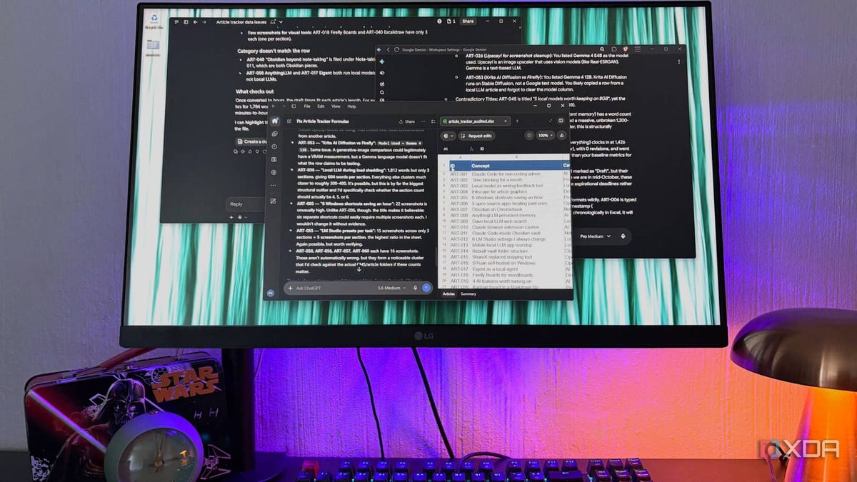 Asked three AI assistants to fix the same broken spreadsheet